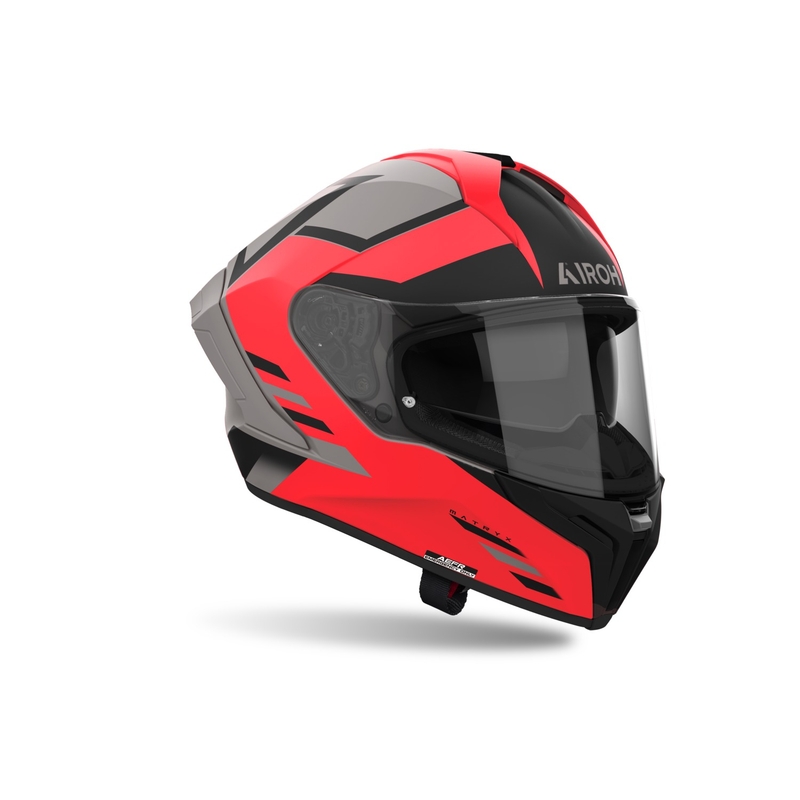 Airoh MATRYX Thron Integral-Motorradhelm mattorange
