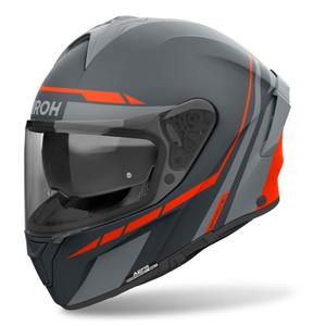 Integrierter Motorradhelm Airoh SPARK 2 Spinner mattorange