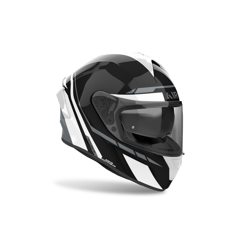 Airoh SPARK 2 Spinner Integral-Motorradhelm glänzend weiß