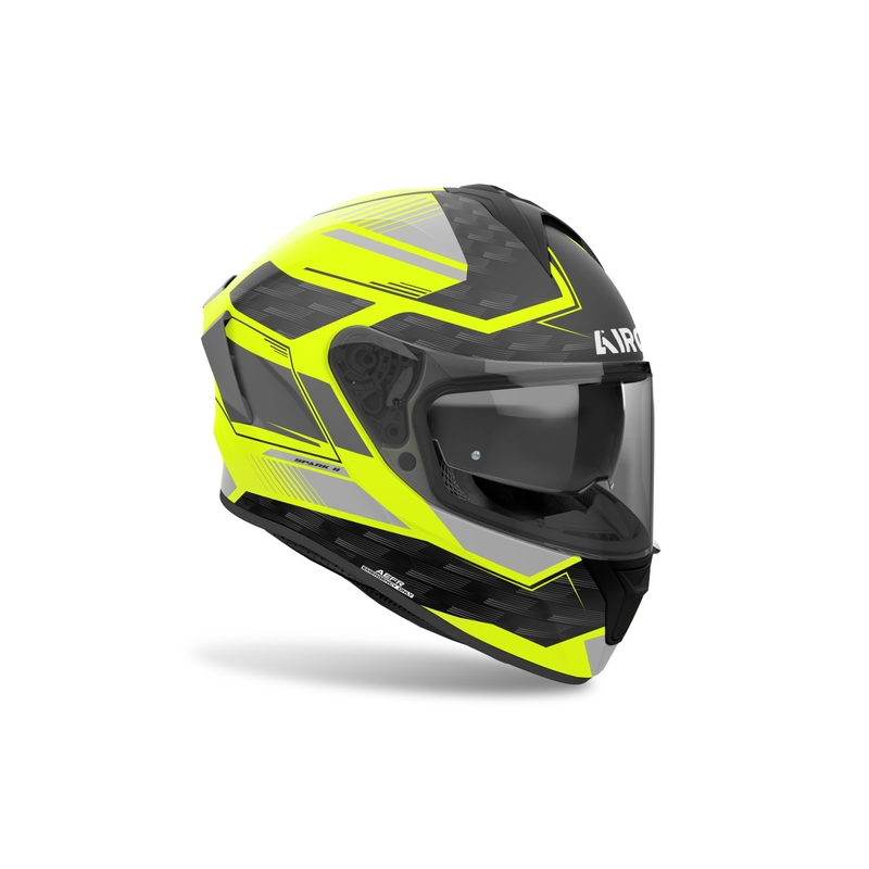 Integrierter Motorradhelm Airoh SPARK 2 Zenith mattgelb