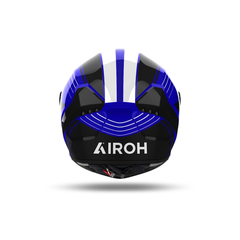 Integrierter Motorradhelm Airoh CONNOR Achieve glänzend blau