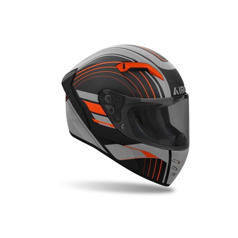 Integrierter Motorradhelm Airoh CONNOR Achieve mattorange