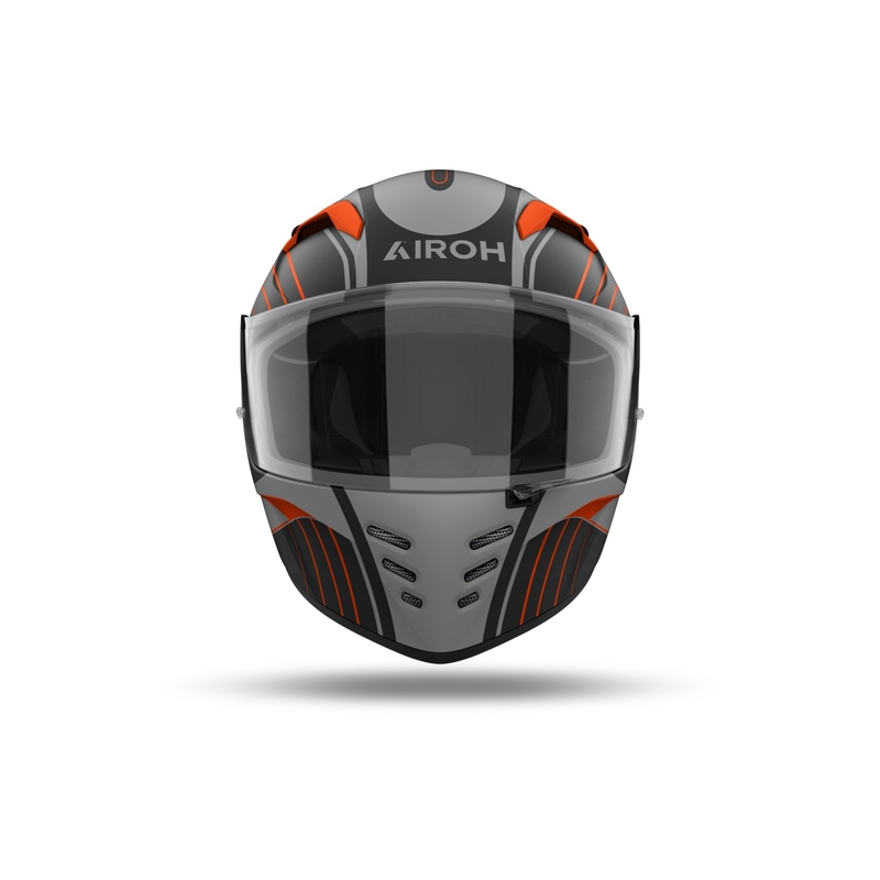 Integrierter Motorradhelm Airoh CONNOR Achieve mattorange