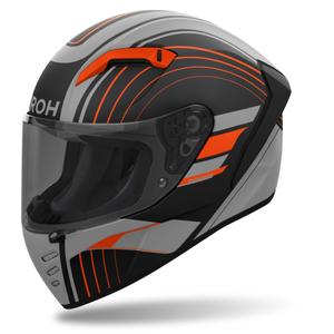 Integrierter Motorradhelm Airoh CONNOR Achieve mattorange