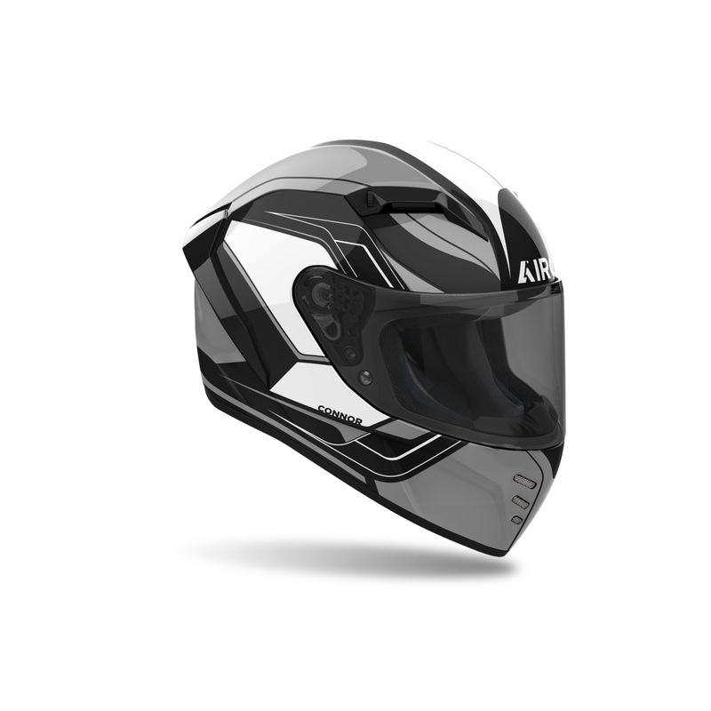 Integrierter Motorradhelm Airoh CONNOR Dunk glänzend schwarz