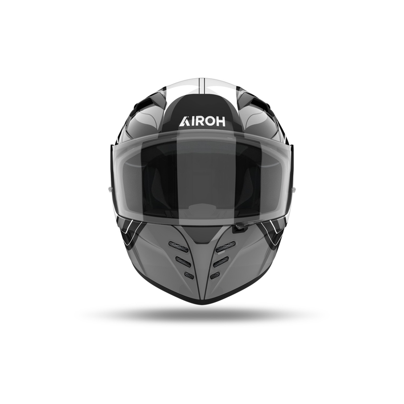 Integrierter Motorradhelm Airoh CONNOR Dunk glänzend schwarz