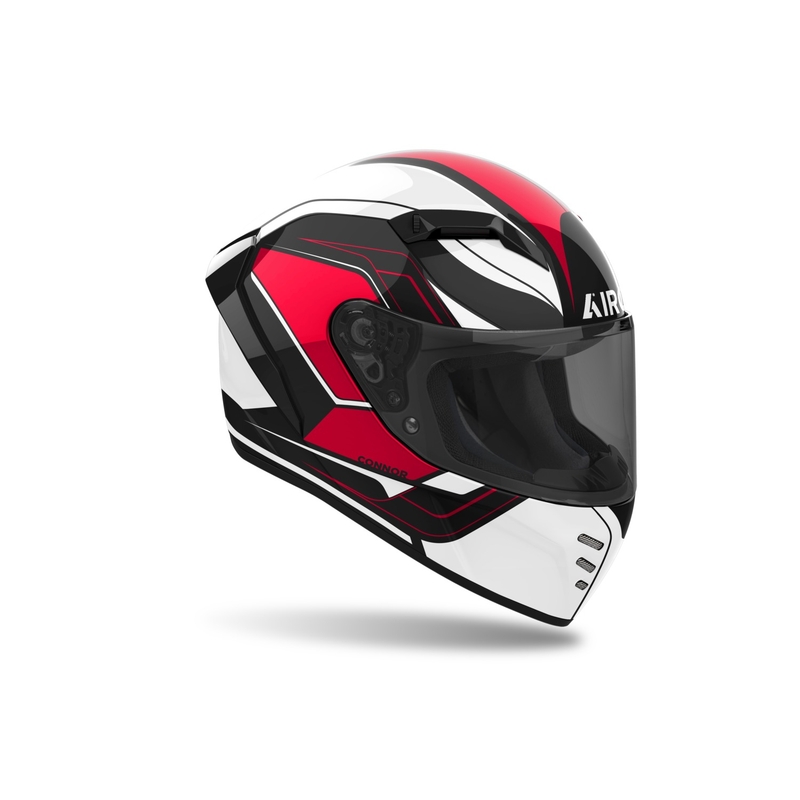 Integrierter Motorradhelm Airoh CONNOR Dunk glänzend rot