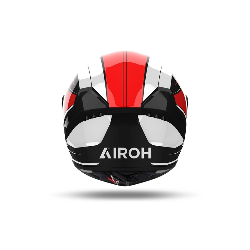 Integrierter Motorradhelm Airoh CONNOR Dunk glänzend rot