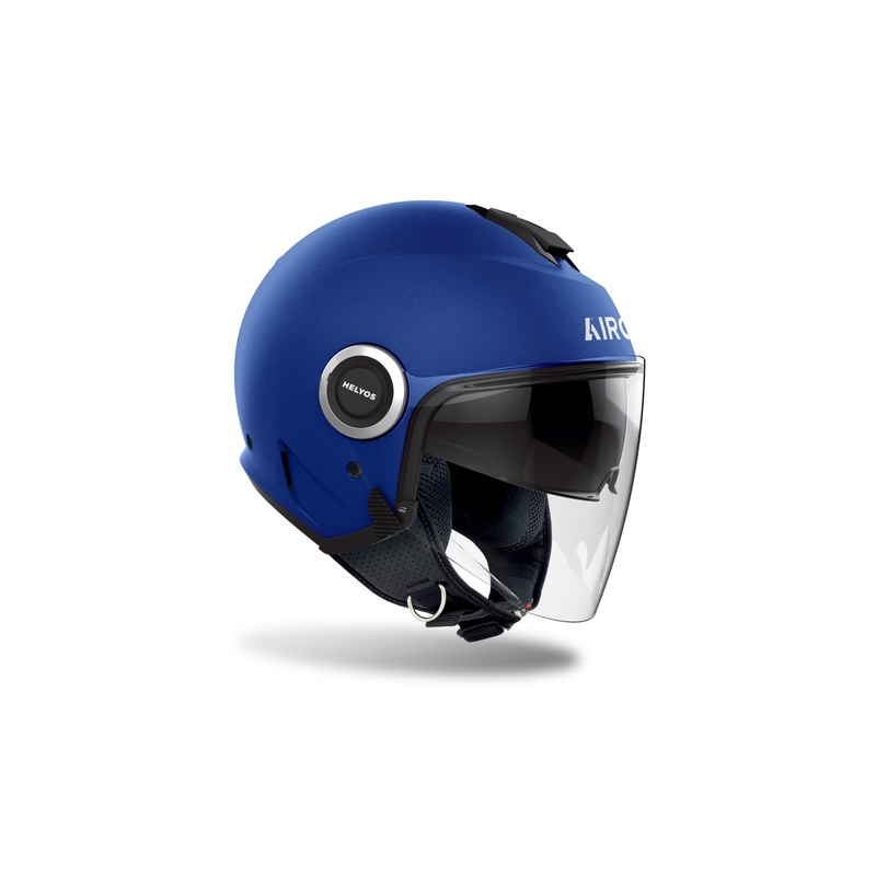 Offener Motorradhelm Airoh HELYOS Farbe mattblau