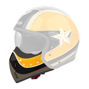 Kinnschutz für Airoh J110 Command Helme glänzend gelb
