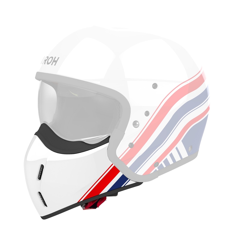 Kinnschutz für Airoh J110 Eon Helm glänzend weiß