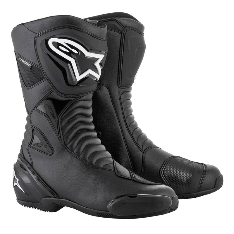 Alpinestars SMX-S Wasserdichte Motorradstiefel schwarz