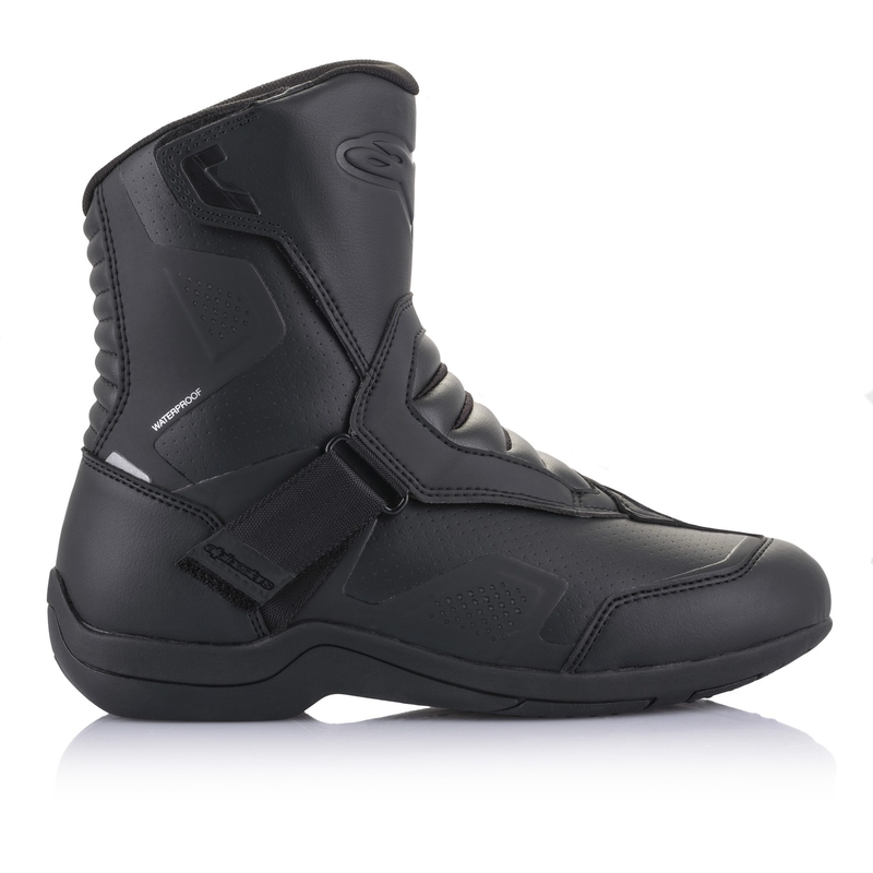 Alpinestars Ridge Wasserdichte Motorradstiefel schwarz-schwarz