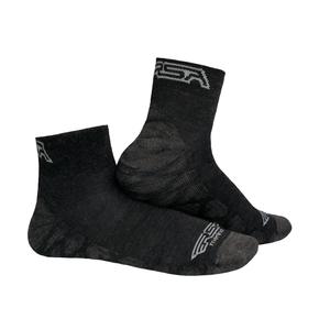 RSA Allride Merino Low Dunkelgraue Socken