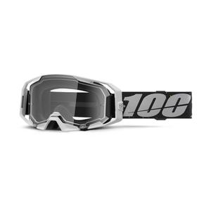 100 % ARmatic Rapidracer Motocross-Brille mit klarem Plexiglas