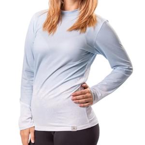 Damen Thermo-T-Shirt nanosilver® Frozen blau-weiß