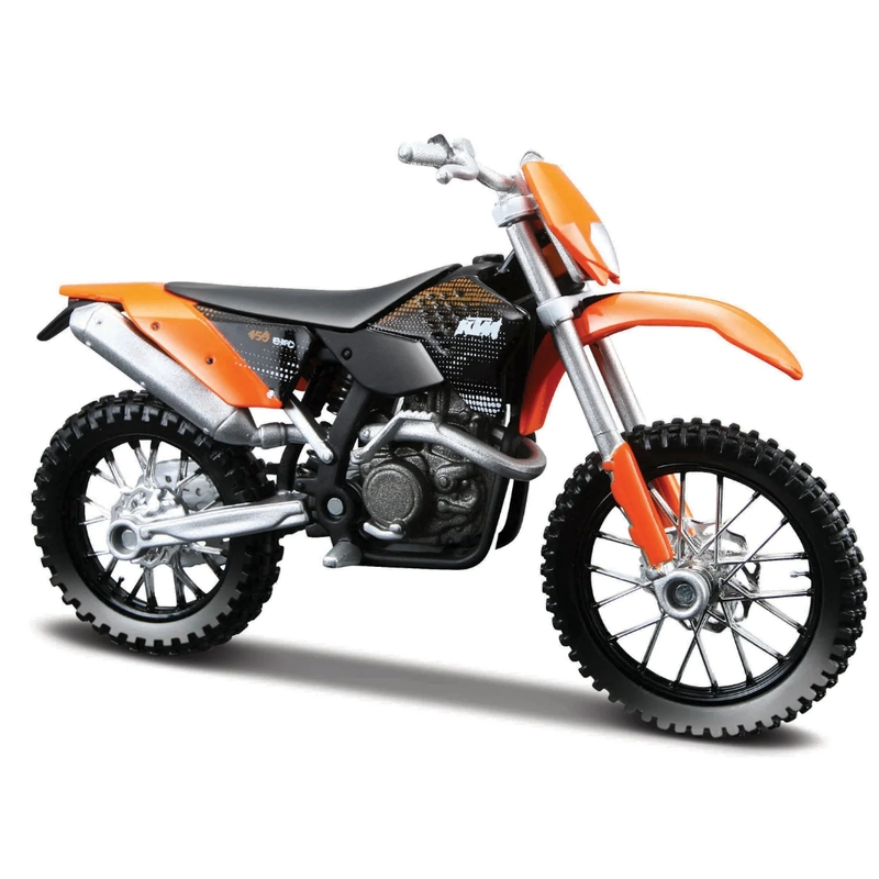 Modell des Maisto-Motorrads KTM 450 EXC