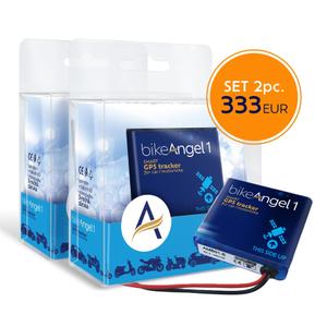 BikeAngel 1 EU Motorrad Überwachungs- und Beobachtungssystem 2er Set