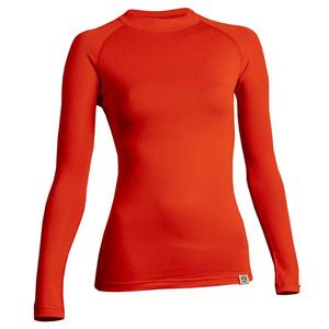 Damen Thermo-T-Shirt nanosilver® Raglan rot - Langarm