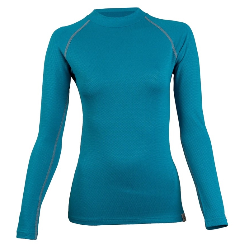 Nanosilver® Raglan-Tiger-Thermoshirt für Damen – Langarm