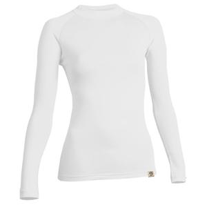 Damen Thermo-T-Shirt nanosilver® Raglan weiß - Langarm