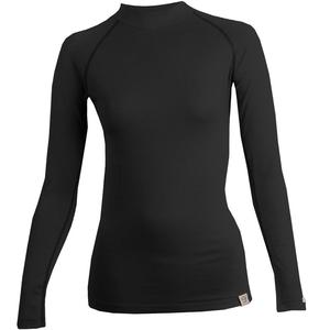 Damen Thermo-T-Shirt nanosilver® MERINO schwarz