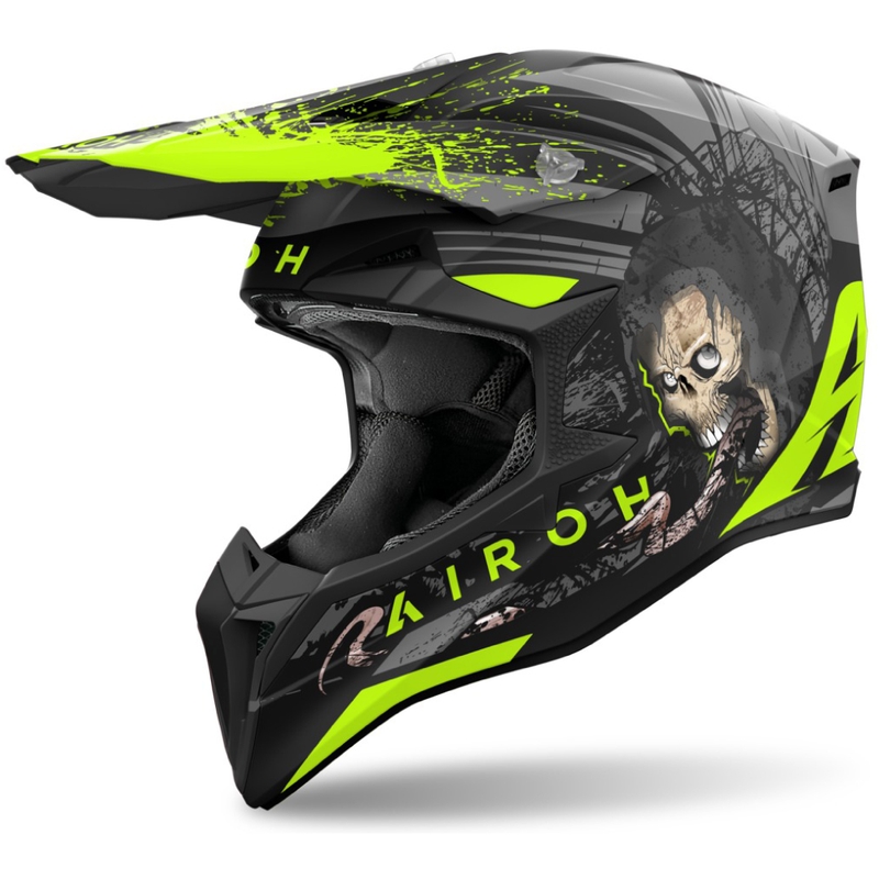 Airoh Wraaap Darkness Motocrosshelm matt