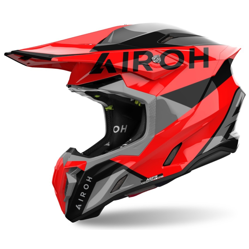 Motocross Helm Airoh Twist 3 King rot glänzend