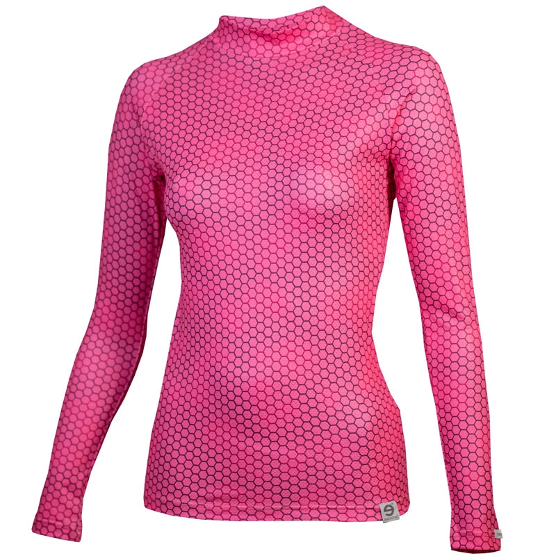 Damen-Thermo-T-Shirt nanosilver® Kunststoff hellrosa Ausverkauf