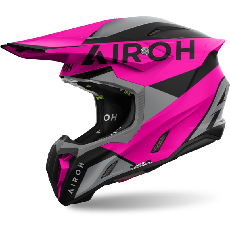 Motocross-Helm Airoh Twist 3 King mattrosa