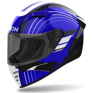 Integrierter Motorradhelm Airoh CONNOR Achieve glänzend blau