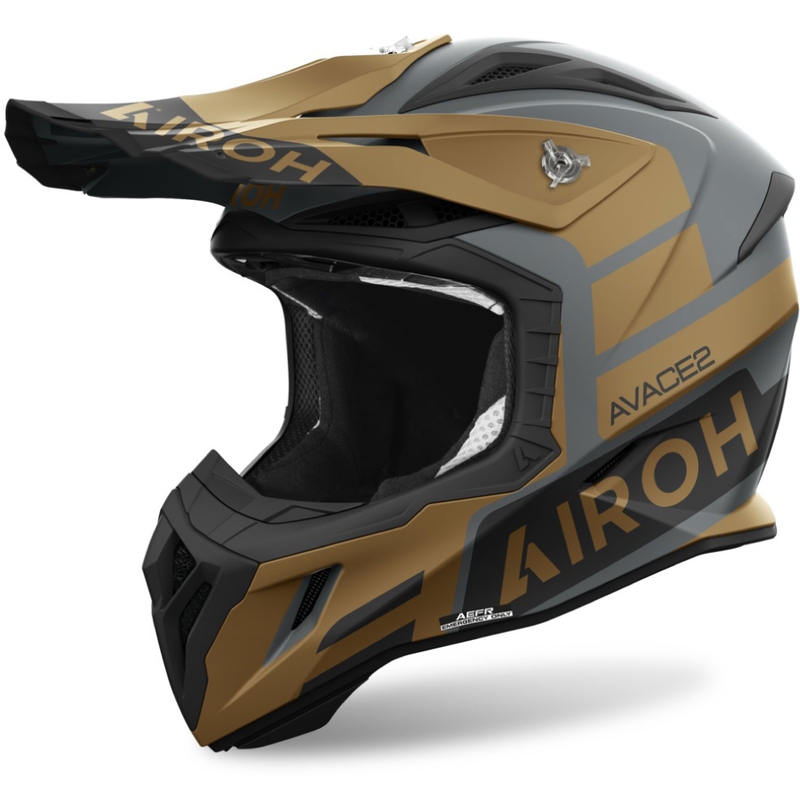 Airoh Aviator Ace 2 Sake Motocrosshelm mattgold