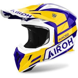 Airoh Aviator Ace 2 Sake 2024 Motocross-Helm, glänzendes Gelb