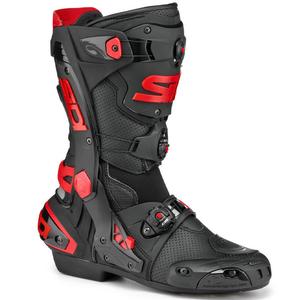 Motorradstiefel SIDI REX AIR schwarz-rot