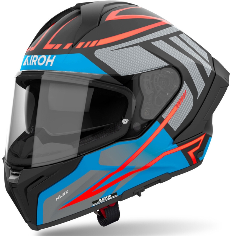 Airoh Matryx Rider Integralhelm Motorrad dunkelblau matt