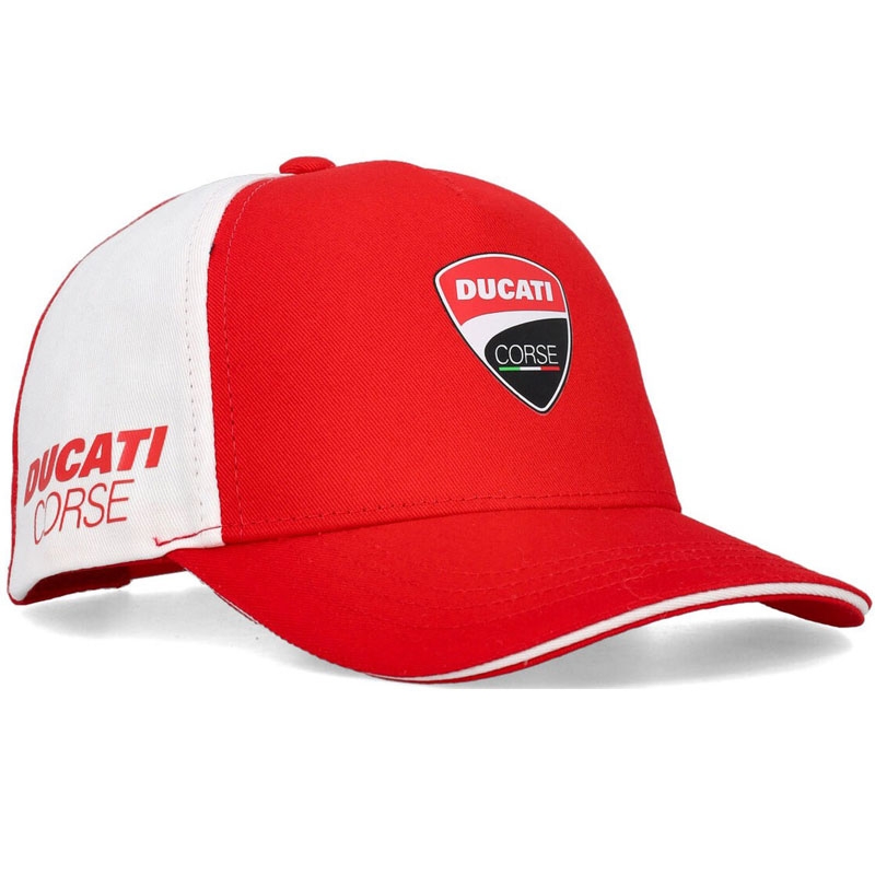 Rot-weiße Snapback-Cap für Kinder von Ducati