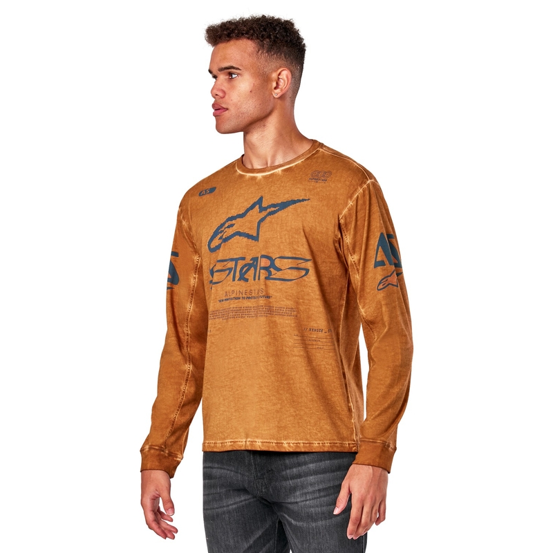 Alpinestars Nook Knit Langarm-T-Shirt Rot