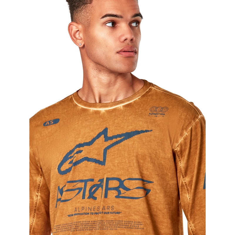 Alpinestars Nook Knit Langarm-T-Shirt Rot