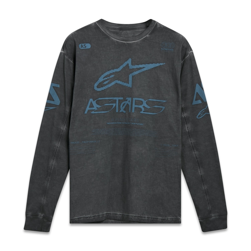 Alpinestars Nook Knit Langarm-T-Shirt Dunkelgrau