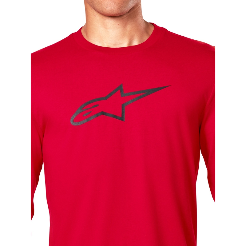 Alpinestars Backhand CSF Langarm-T-Shirt Rot