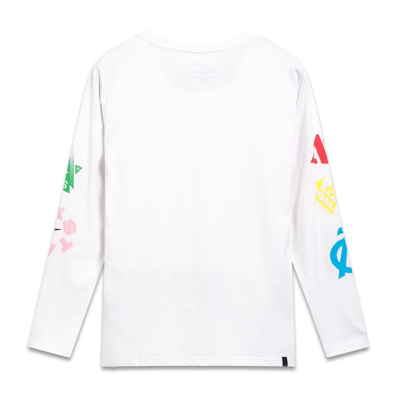 Alpinestars Brundo CSF Weißes Langarm-T-Shirt