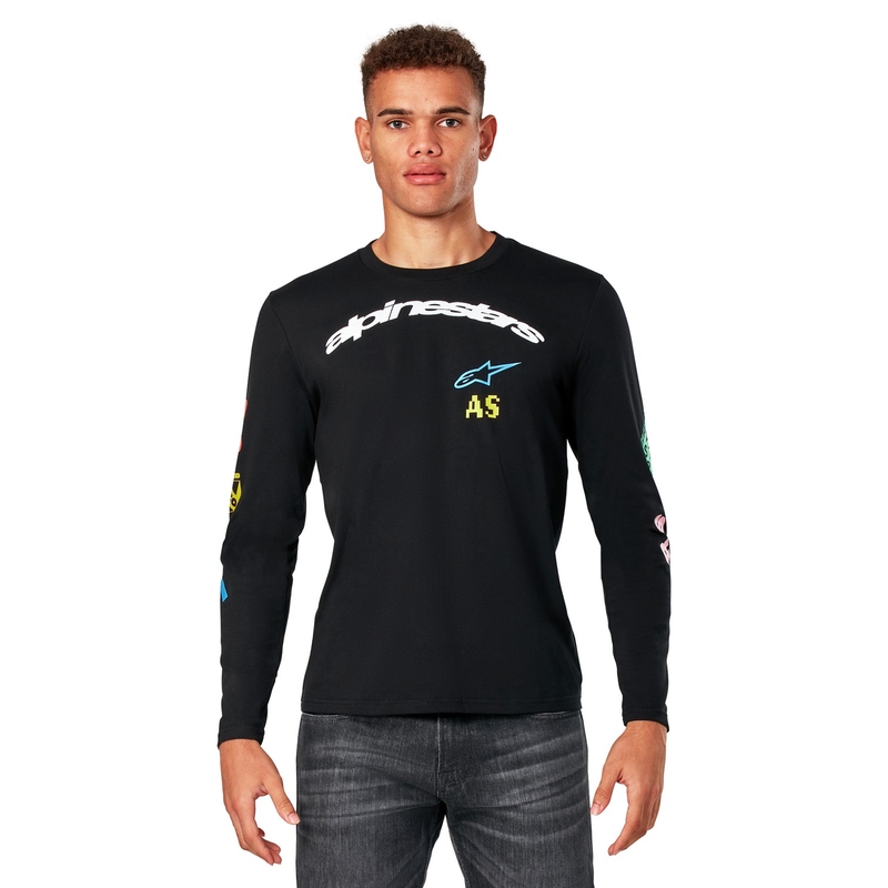 Alpinestars Brundo CSF Langarm-T-Shirt Schwarz