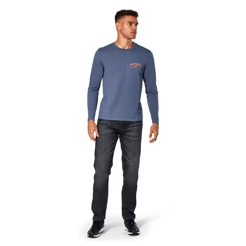 Alpinestars Vitalus CSF Blaues Langarm-T-Shirt