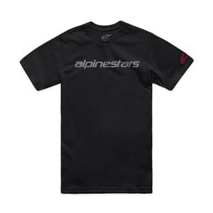 Alpinestars Linear Wordmark 2.0 CSF T-Shirt schwarz-grau-rot