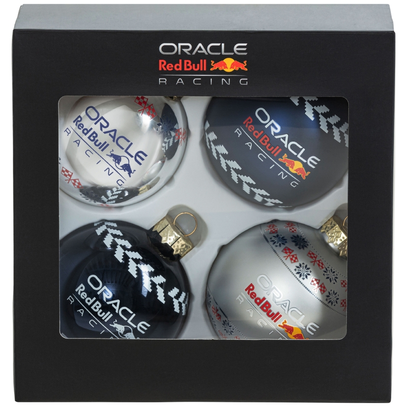 Weihnachtsschmuck Oracle Red Bull Racing blau-silber