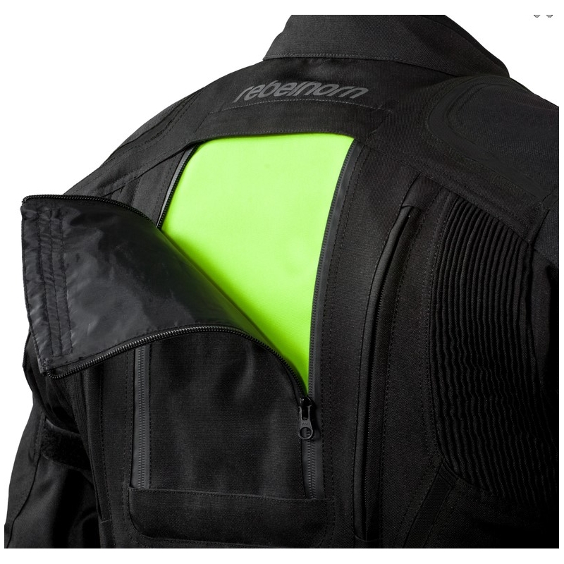 Damen-Motojacke Rebelhorn Hiker II schwarz