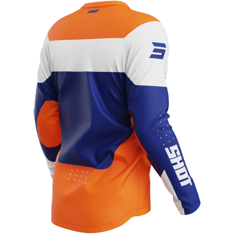 Motocross-Trikot Shot Devo League orange