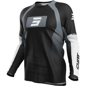 Motocross-Trikot Shot Draw Instinct grau