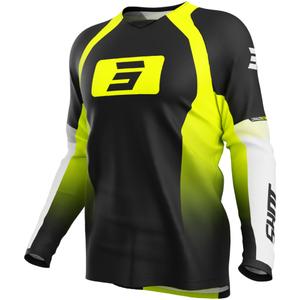 Motocross-Trikot Shot Draw Instinct fluo gelb