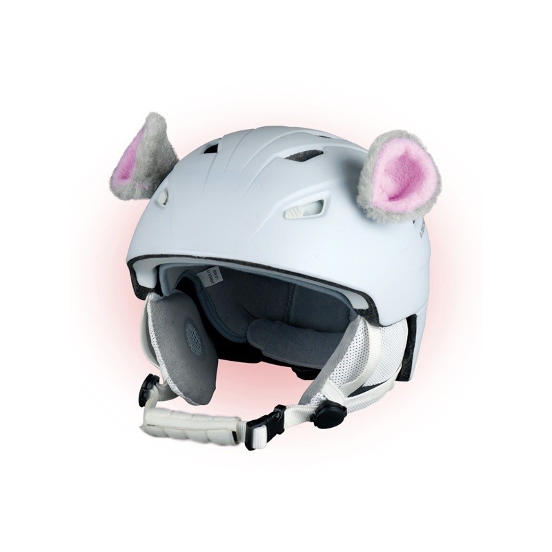 Ohren auf Helm Maus rosa
